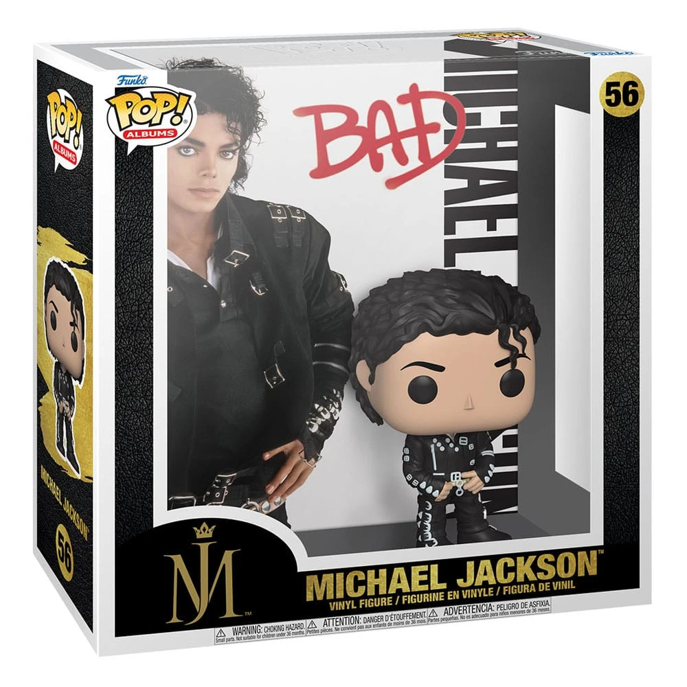 Michael Jackson POP! Albums Vinyl Figur Bad